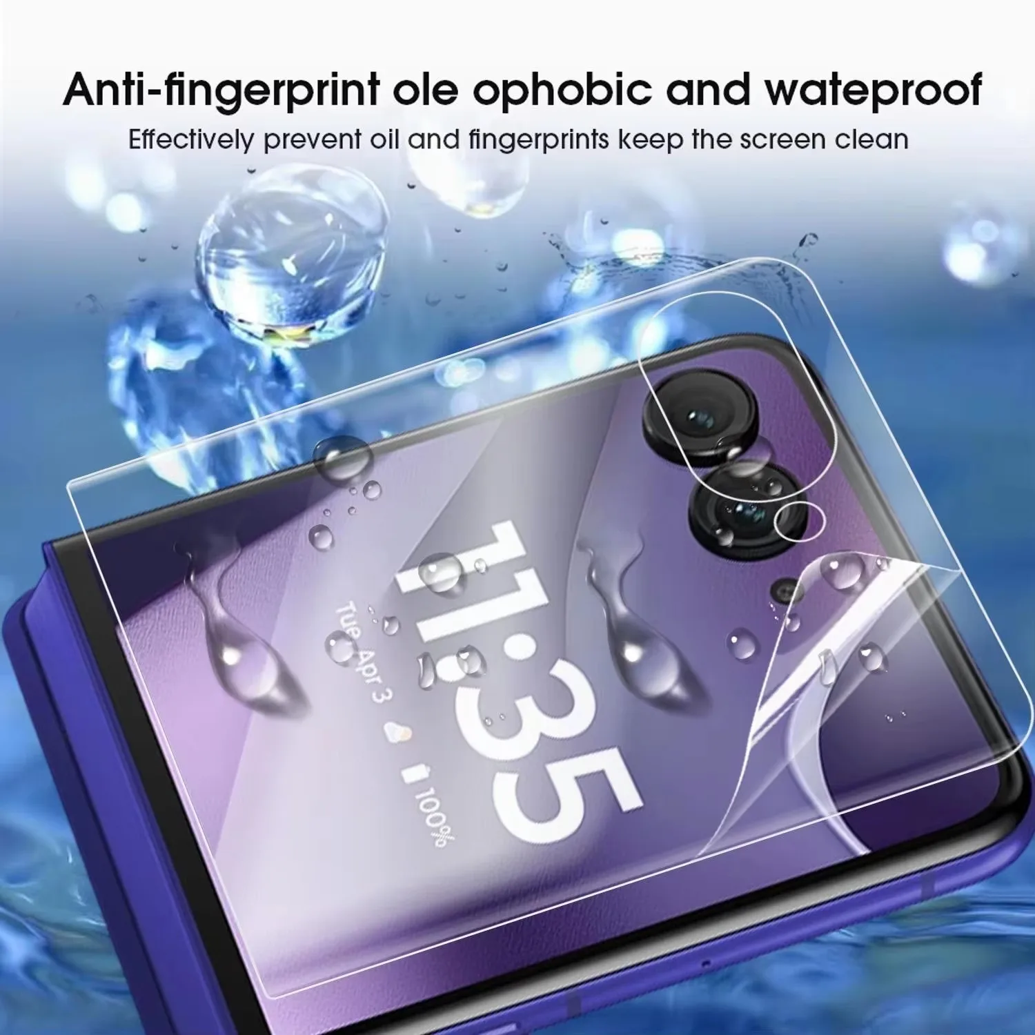 9-in-1 Soft Silicone Hydrogel Film Protective Screen Protector