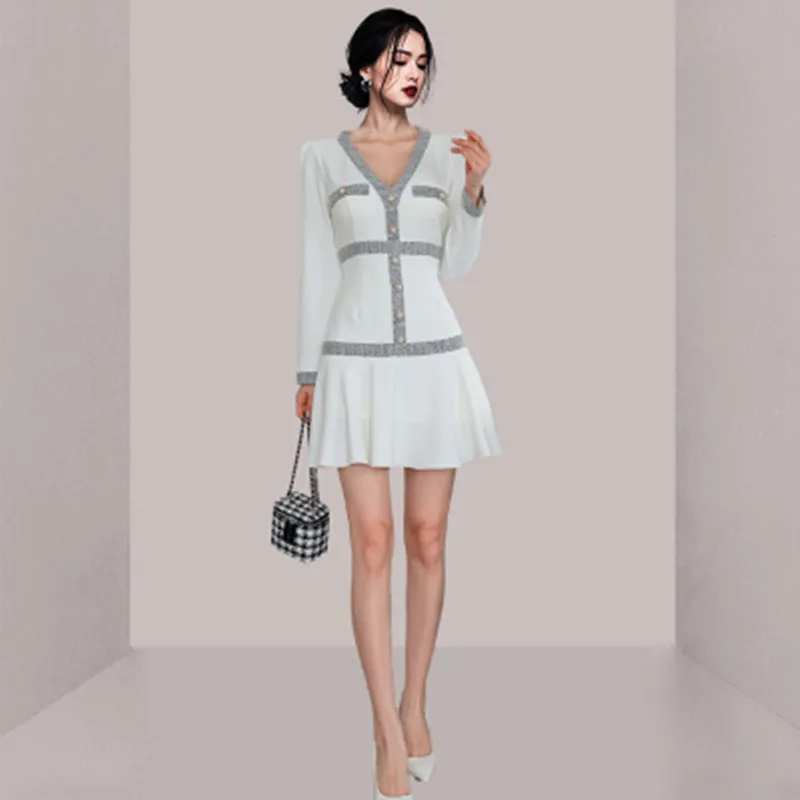 2024-Autumn-Winter-New-Women-s-Korean-Version-Fashion-Runway-Dress ...
