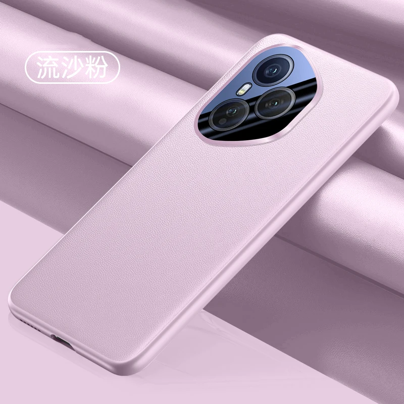 Luxury Silicone Soft Bumper Ultra Thin PU Leather Case with Camera Lens Protector