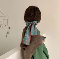 Injplanchers f-Foulards de cou College pour femmes, accessoires de décoration, foulard à main, ceinture de poignet en ruban, bandeau pour dames, décor de sac à main, mode 3