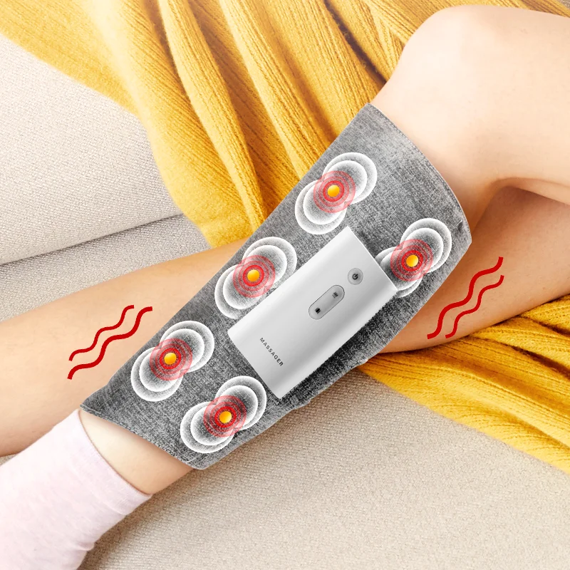 Wireless Cordless Portable Multifunct Air Compression Leg Massager Calf Wraps Blood Circulation