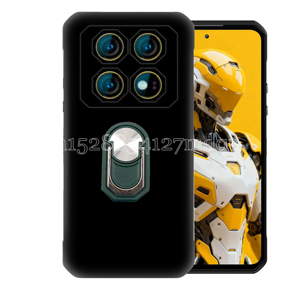 Shockproof Soft TPU Kickstand Ring Holder Case Cover