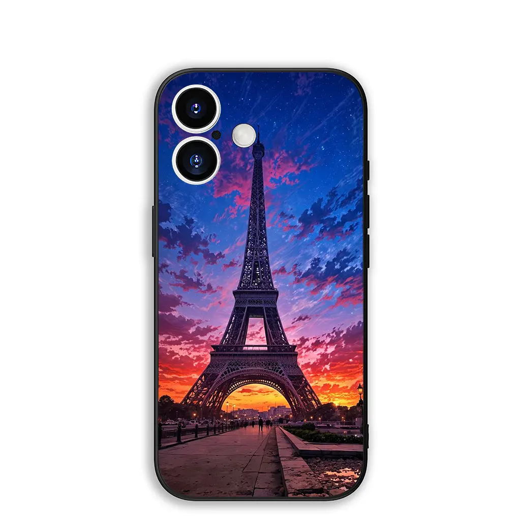 Elegant Paris Eiffel Tower Case with French Theme Design