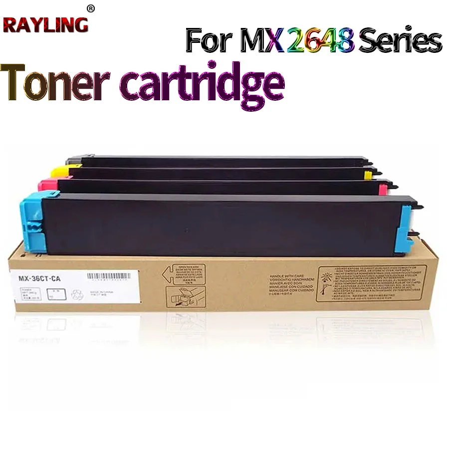 

Copier Toner Cartridge For Use in Sharp MX-36CT 2610 3110 3610 2612 3115 3640 2640 3140 2618 3118 3618 2648 3148 3648 N NC