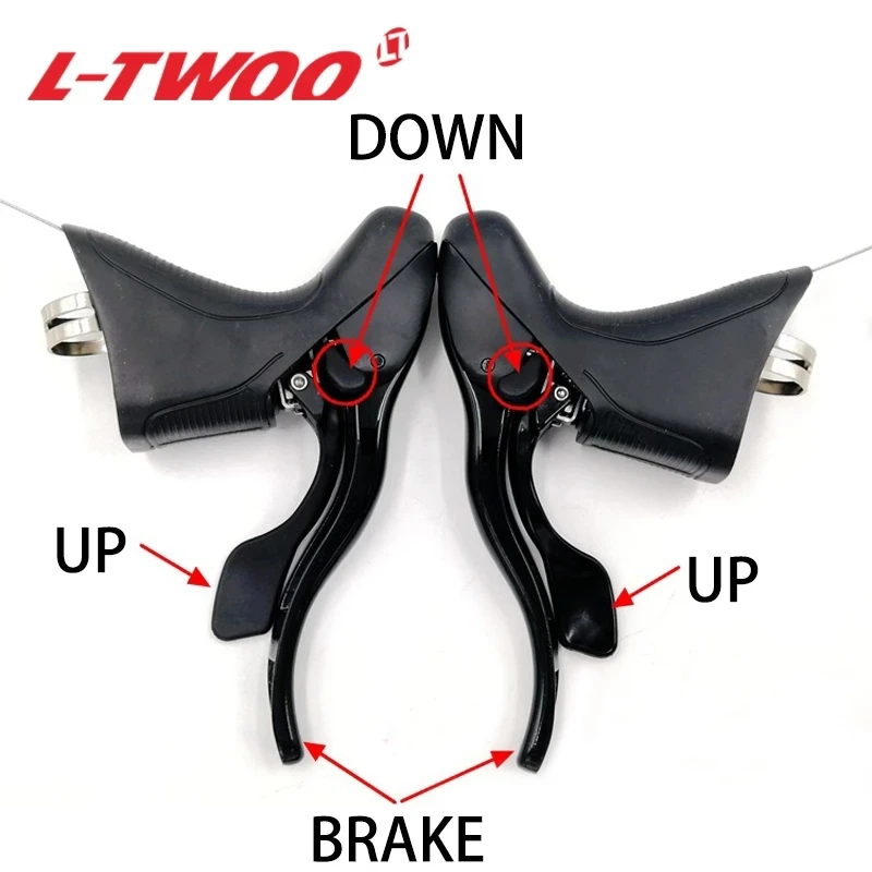 Description Picture 3 of itemLTWOO R9 2x11/R7 2x10/R5 2x9/R3 2x8/R2 2x7 speed Road Bike Shifters Lever Brake Road Bicycle Compatible for shimano Derailleur