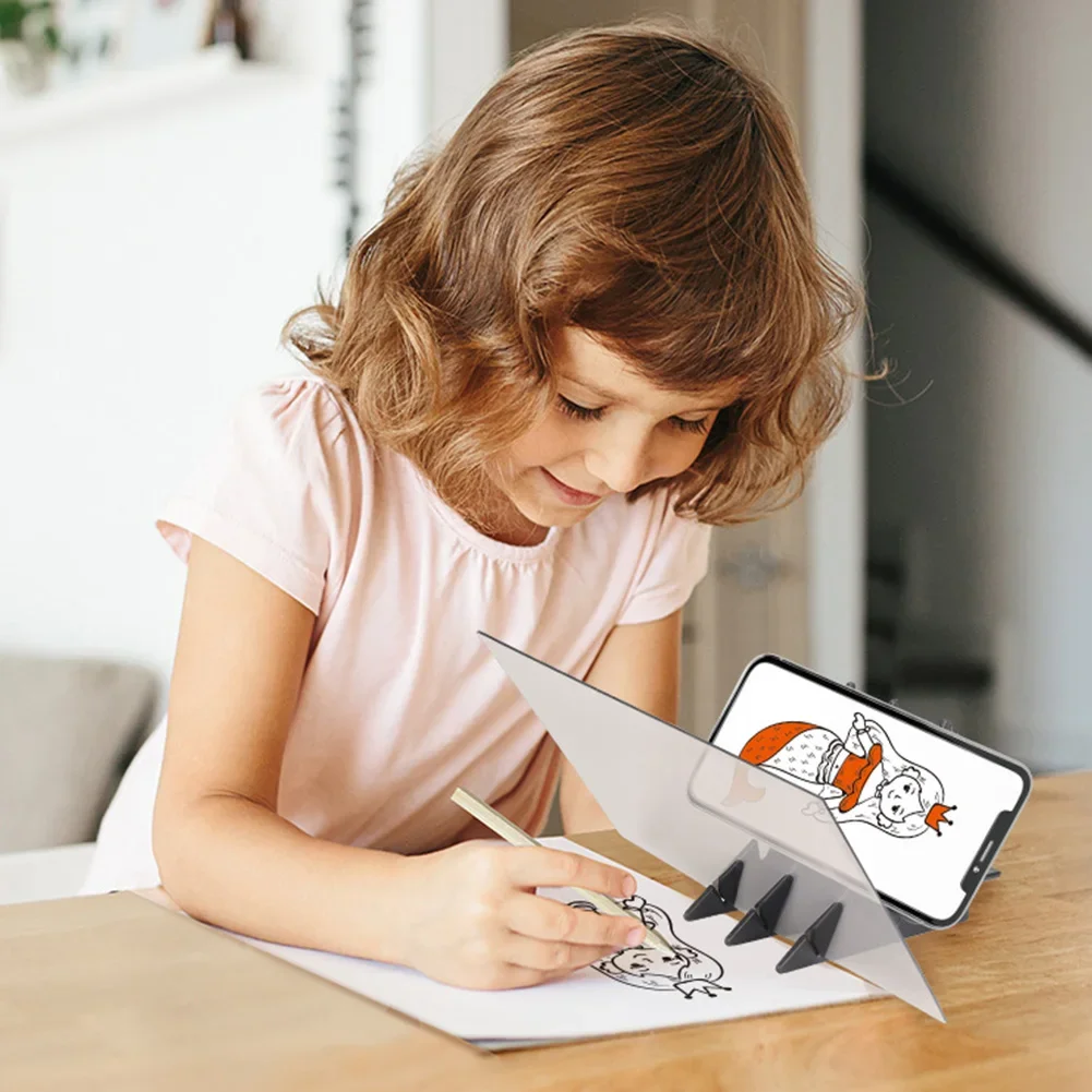 Enhanced Artistic Projection and Tracing Board with Adjustable Brightness
