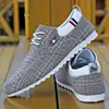 Hot selling Spring and Autumn Linen upper Breathable Men's Canvas Shoes Old Beijing Cloth Shoes Casual Shoes for men 3