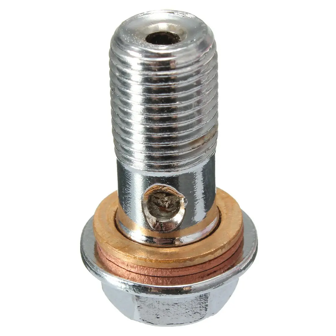 스테인리스 브레이크 밴조 볼트, 켈리퍼 마스터 실린더, 2x 오토바이, M10 x 1.0mm