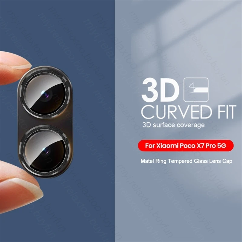 Aluminum Alloy Ring Camera Protector Case with Metal Lens Glass
