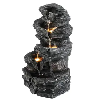 Cascading Rock Water Fountain 1
