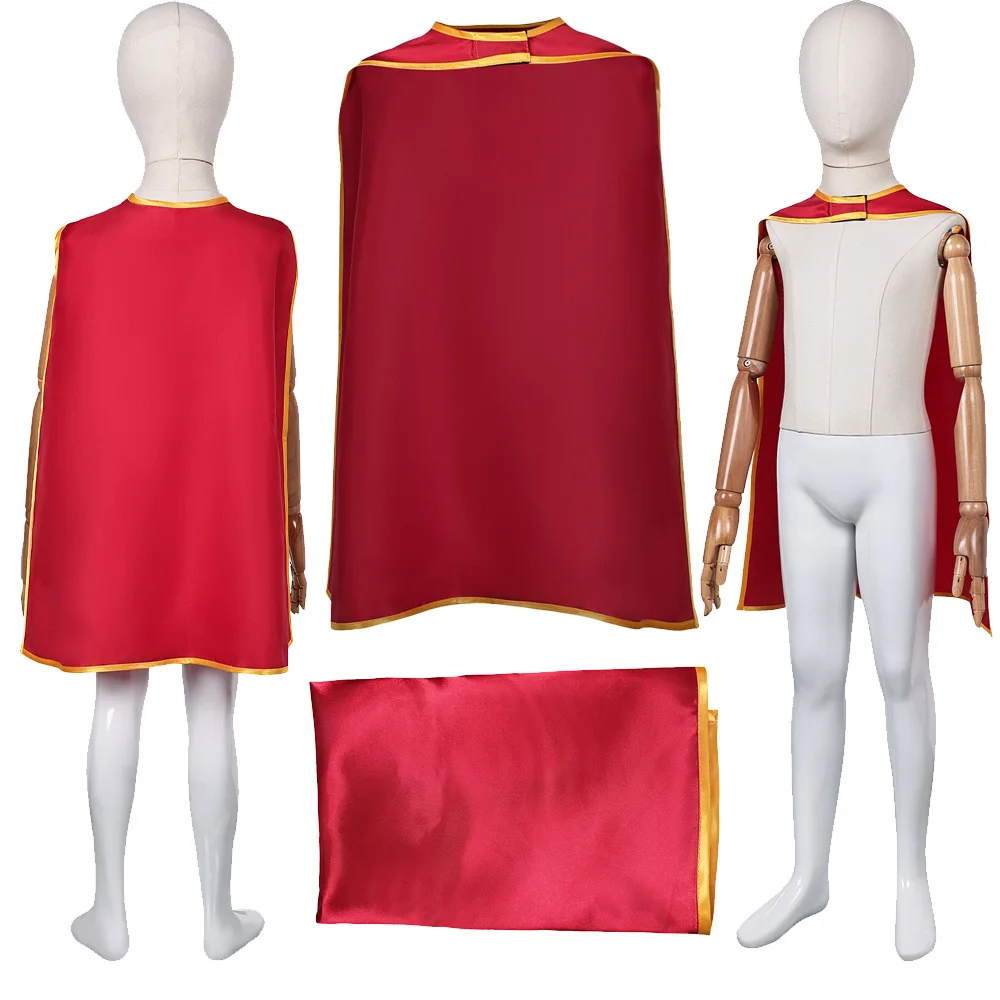 Bambini Bambini Po Cosplay Mantello Costume Film Kung Fu Cos Panda Cape Abbigliamento Abiti Fantasia Halloween Carnival Party Suit
