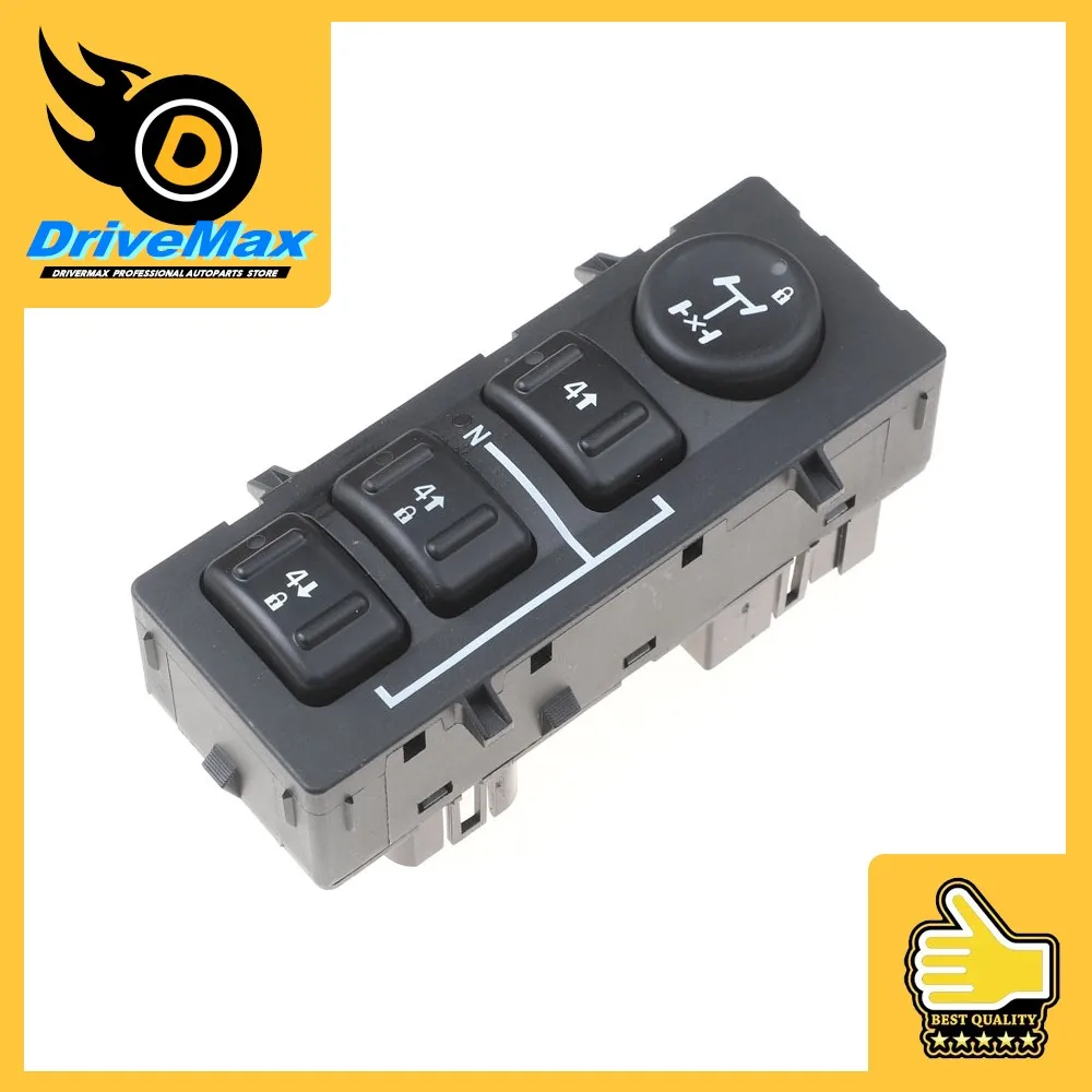4Wd 4X4 Wheel Transfer Case Selettore Pulsante Interruttore Cruscotto Per Hummer H2 2003-2007 15127829 19259310