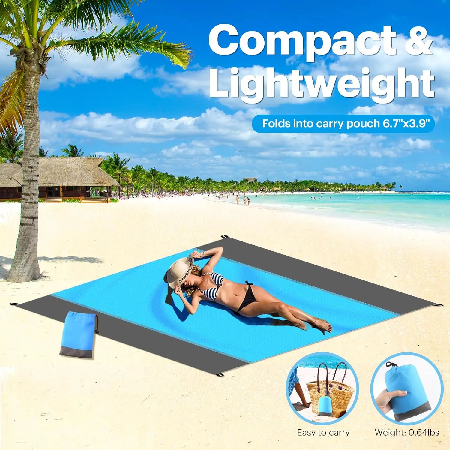 Waterproof Beach Blanket 5