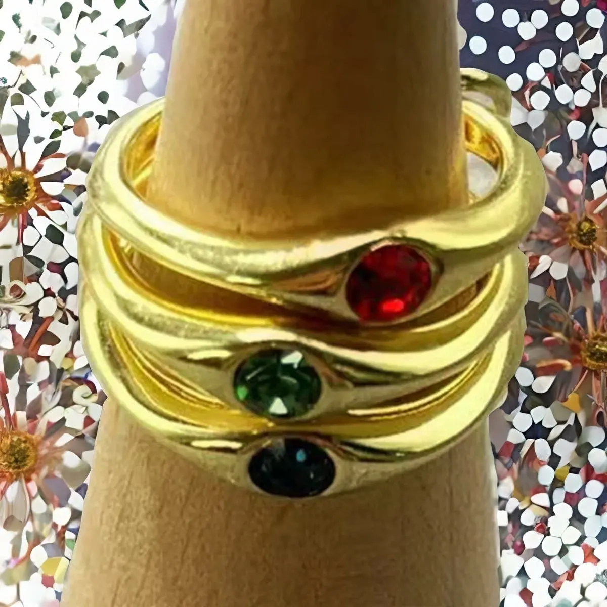 2024 New Unode50 Moda Squisita Versatile Galvanica 925 Gemme Tricolore Regali Di Gioielli Per Le Vacanze Romantiche Da Donna