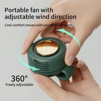 Ventilateur portable pour le cou et la taille, mini ventilateur à clip, ventilateur électrique de refroidissement, ventilateur sans pales USB 900 mAh, refroidisseur d'air portable pour l'extérieur et la maison 3