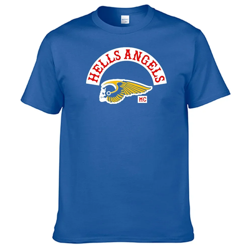 Motorcycles Club Hells Angels T shirt Unisex 100% Cotton Men Women T-Shirt Top Sales N04