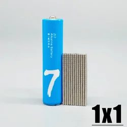 Miniature Round Craft Magnets - Small Strong Magnets for Office and Fridge (1x1mm) 50 - 1000pcs (200pcs)
