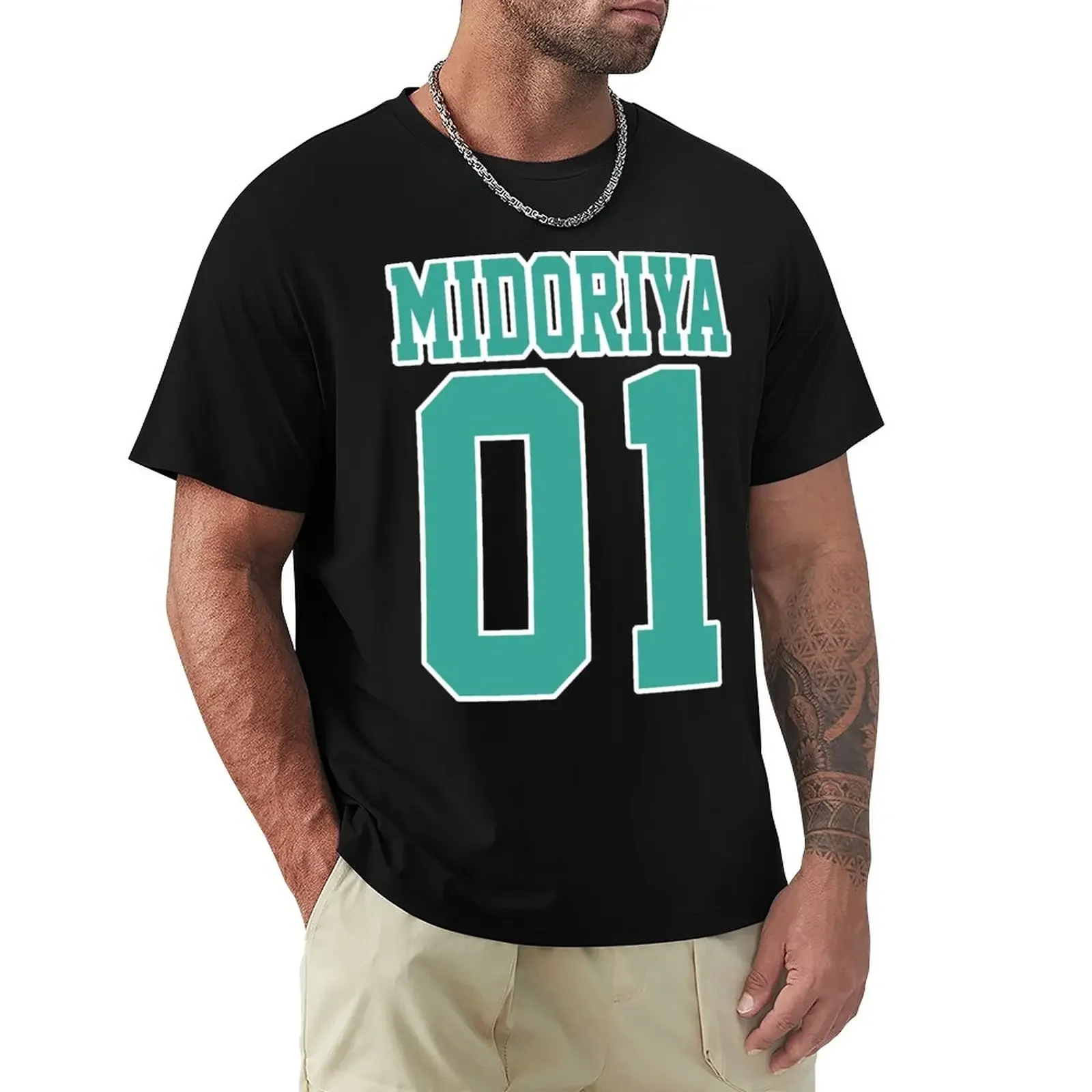 

Midoriya Sport Jersey T-Shirt boys whites boys animal print T-shirt men