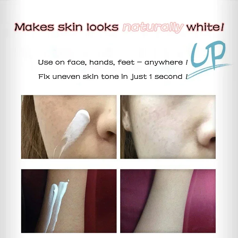 Korea Wlab Plain face cream White Holic Quick White Cream Skin Brightening Lightening Whitening Primer Makeup Base Cosmeticsl