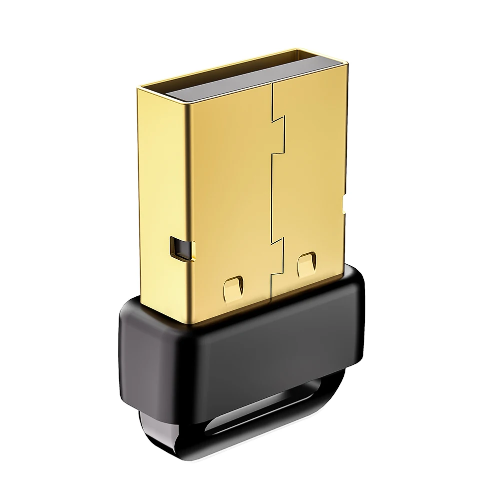 BT 5.4 어댑터 USB BT 5.3 동글 플러그 앤 플레이 USB BT 어댑터 (PC 마우스, 키보드, 헤드폰, 스피커용)