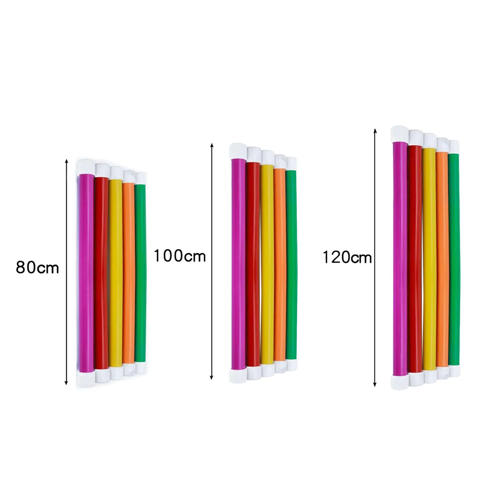 

5x Trainers Pipeline Team Building Games Outdoor Game Props for Games Activities Party Outdoor Indoor Adults Kids