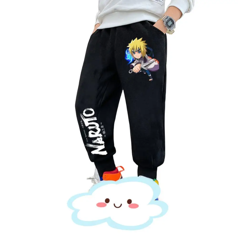 

Anime Naruto Jiraya Yondaime Gaara Hatake Kakashi Cartoon Popular Versatile Trendy Trousers Loose Fitting Leisure Sports Pants