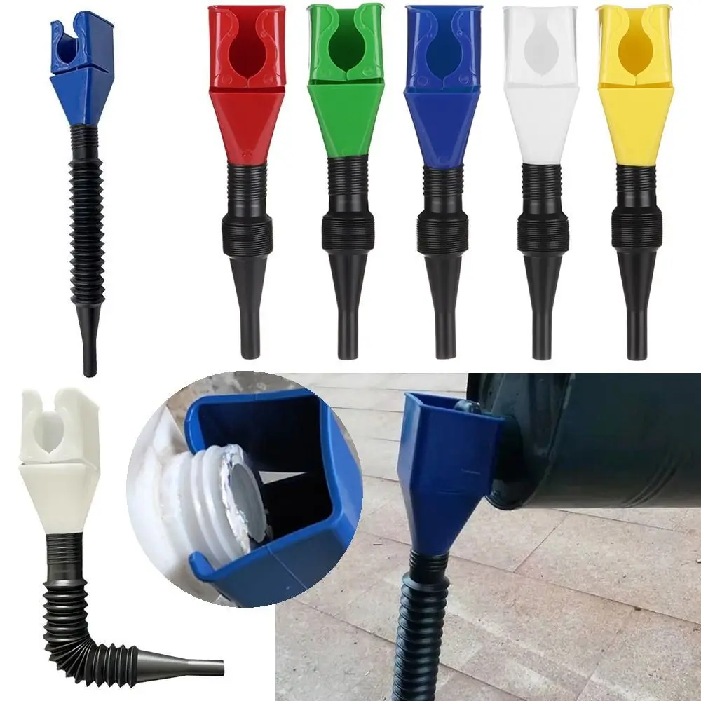 Engine Oil Filling Funnel Change Oil Funnel Plastic Refueling Gasoline Filter Transfer Tool Motorcycle Car Accessories