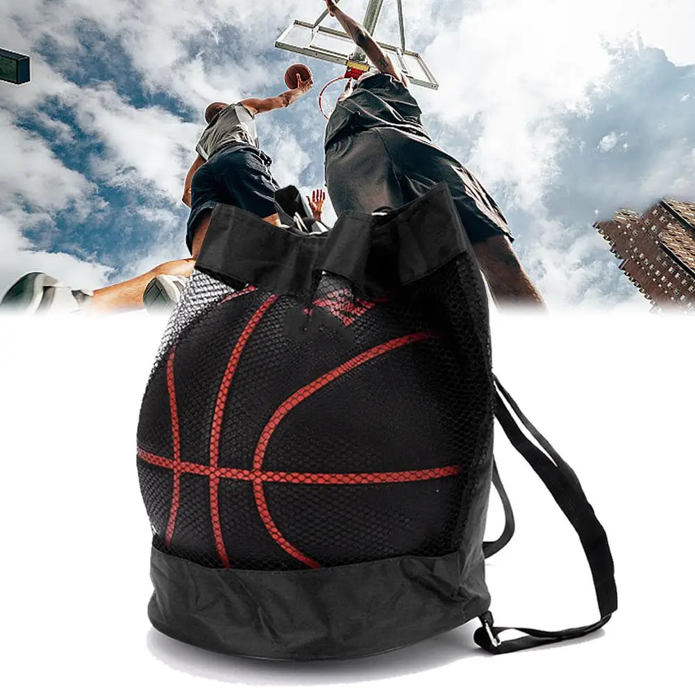 Gym Bag Man Large Capacity Drawstring Backpack Convenient Lightweight Sports Basketball Bag Gym Accessories A3U0