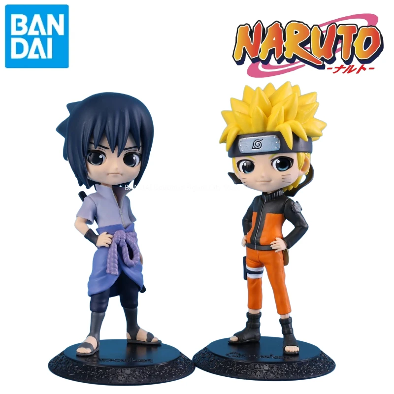 

Фабрика очков Spot Bandai серия Qposket удзумаки Наруто и Учиха Саске экшн-игрушка кукла подарок коллекция