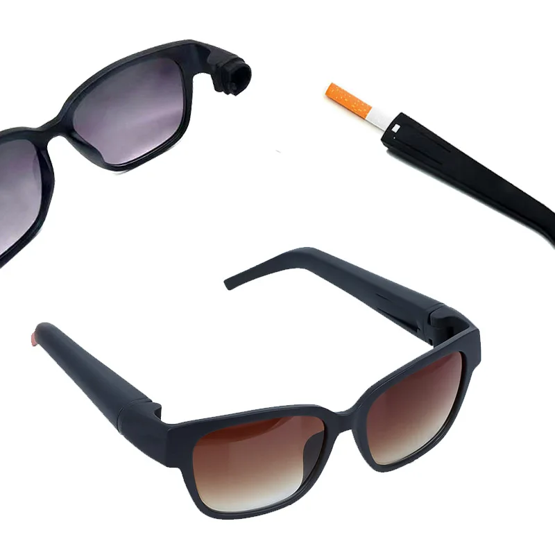 Goggle Sunglasses Cigarette Hidden Collector Anti-Strong Light Dark Glasses Cigarette Organizer Cigar Collector Outdoor motorcycle goggles