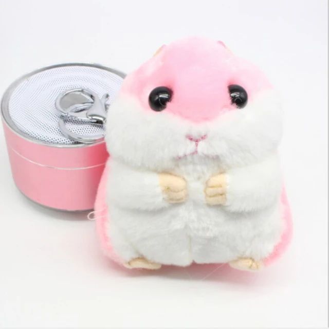 10cm Hamster Doll Keychain Pendant Doll Hamster Cute Backpack Doll Plush Ins Bag Pendant School Bag Pendant Key Chain Plush 2