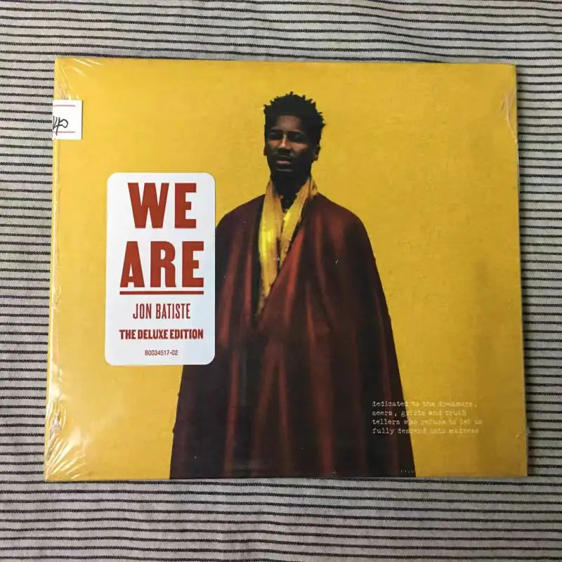 CD Jon Batiste - We Are CD (2021 Verve, Grammy Album of The Year, Feat. Mavis Staples & Quincy Jones)