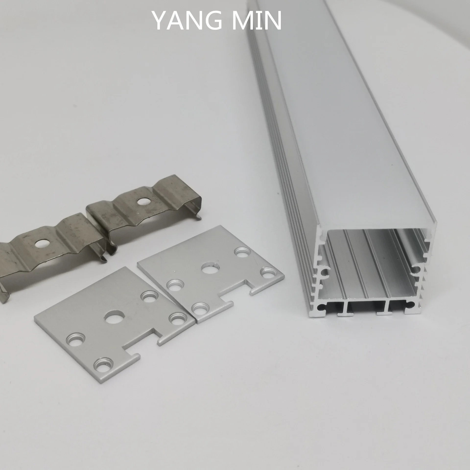 1m/pcs aluminum profile led strip light 3030 aluminum profile aluminum t profile aluminum profile foot end connection block 3030 4040 caster wheel cup fixing