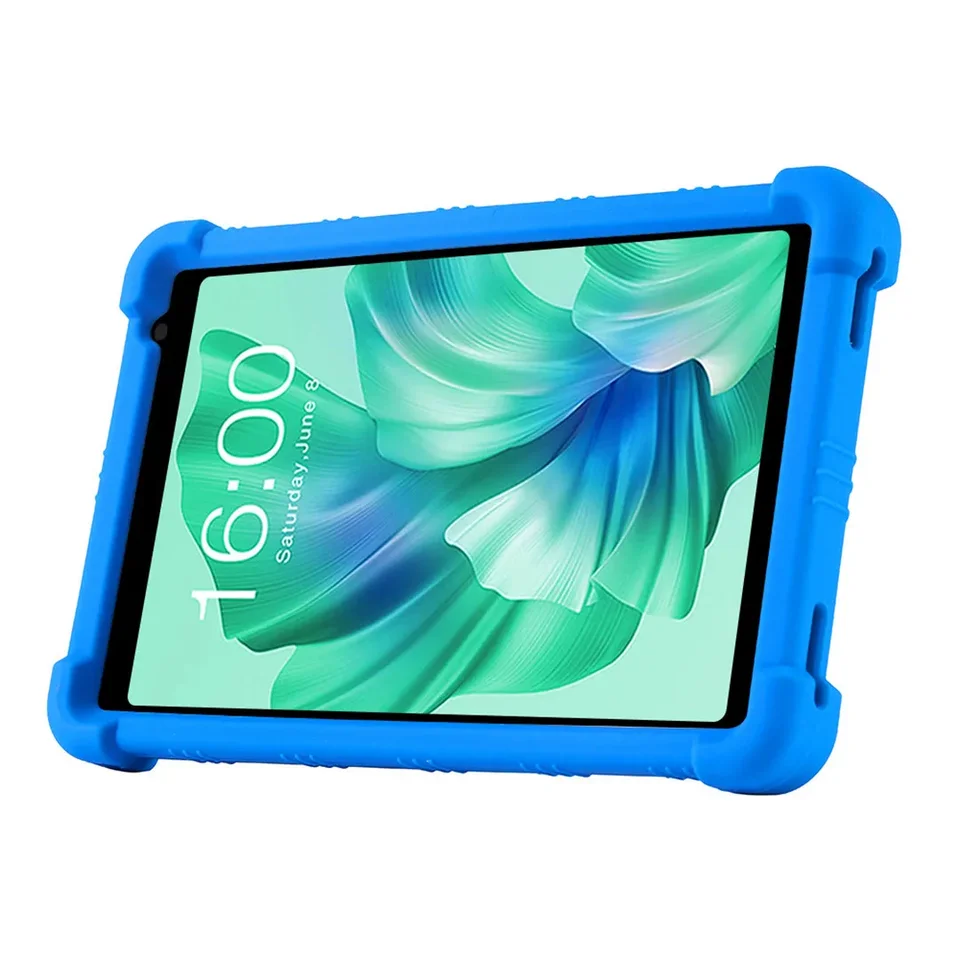 YHFZR Funda Para Teclast P85T, Silicón Ligera Carcasa Antideslizante Con Soporte Para Los Niños Para Teclast P85T 8 Pulgada, Negro