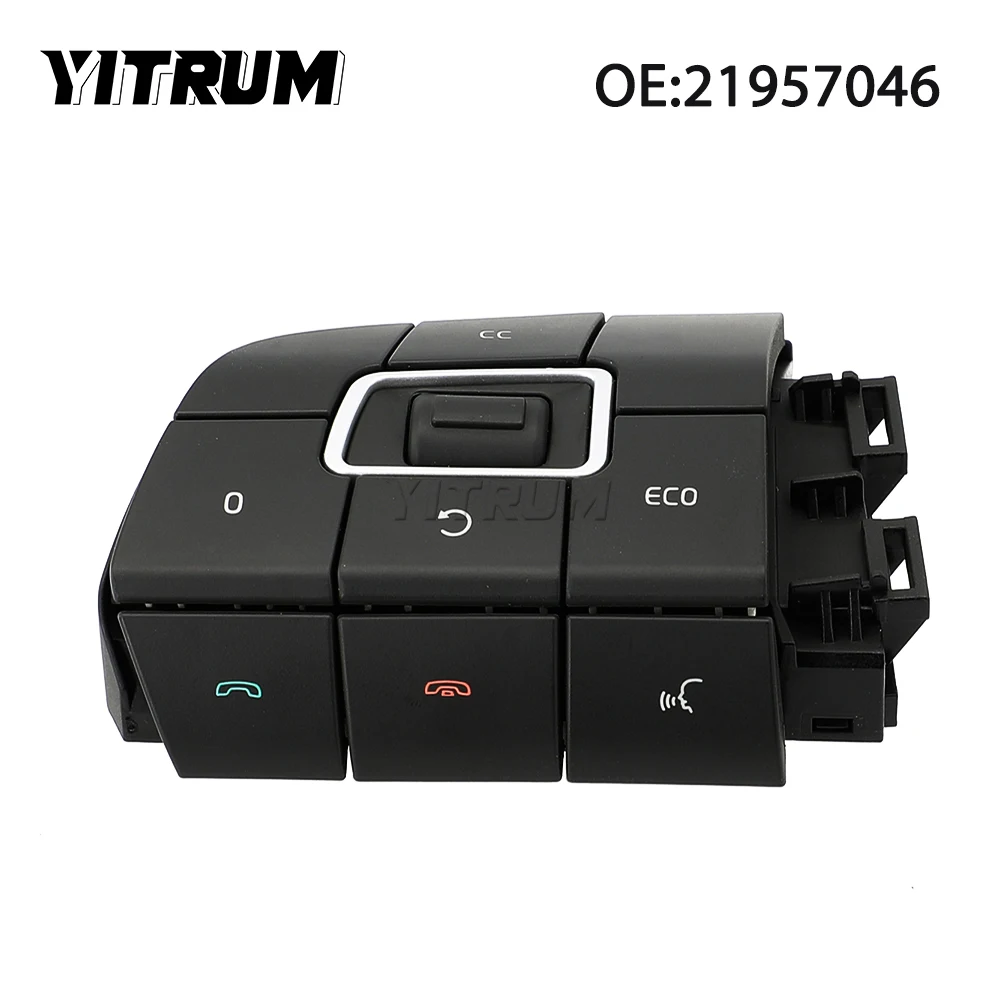YITRUM 22629276 21957046 22372592 22629271 Steering Wheel Switch Module Light Key Control Button For Volvo FM/FH 2005-2012 24V