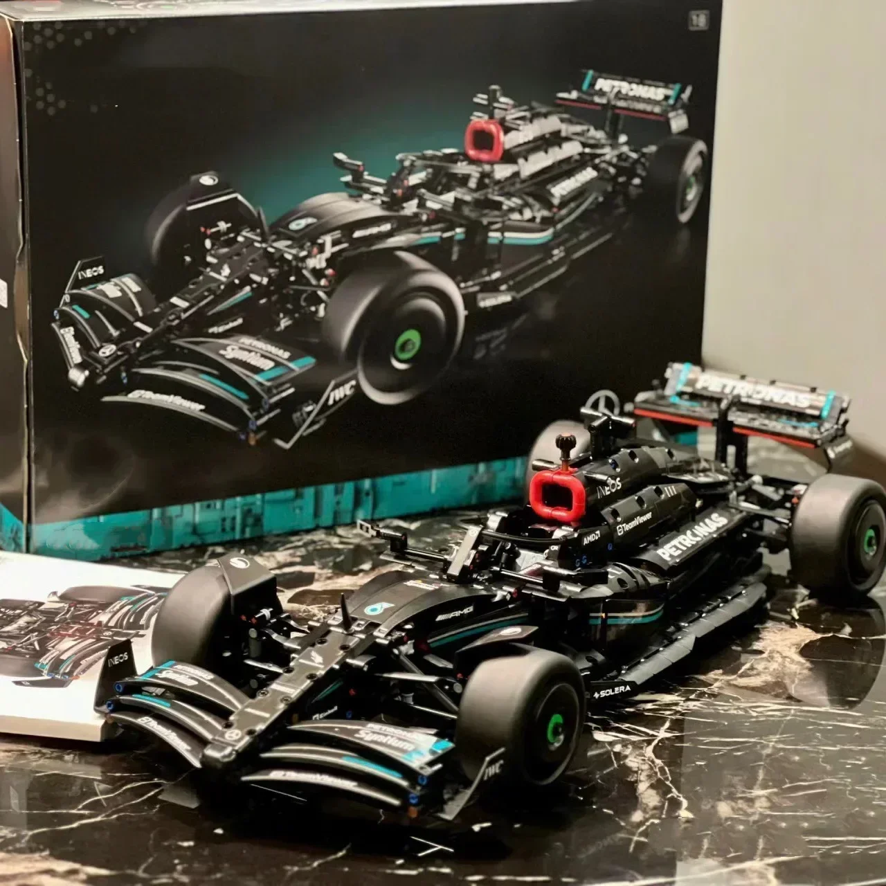 

1642 шт. техническая скоростная гонка F1 W14 E производительность автомобиль строительные блоки 42171 сборные блоки автомобиль игрушки подарки для взрослых мальчиков