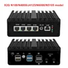 2024 pfSense Firewall Soft Router N100 N5105 N4000 4xIntel i226 2.5G LAN 2xDDR4 NVMe Fanless Mini PC HDMI2.0 DP AES-NI OPNsense 4