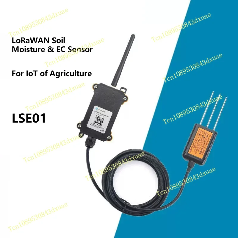 LSE01 LoRaWAN Soil Moisture & EC Sensor For IoT of Agriculture ,Detects ...