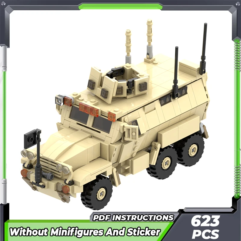 

Moc Building Bricks Military Model Armored Tank Tactical Vehicle Technology Modular Blocks Gift Christmas Toys DIY Sets Assembly