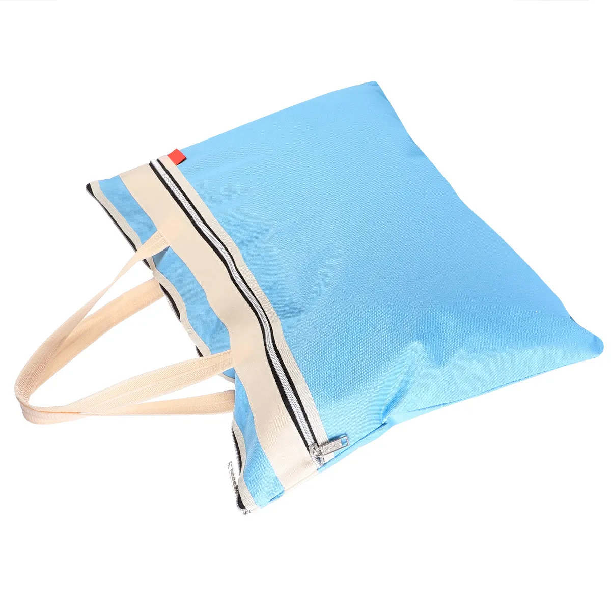 A3 사이즈 아트 포트폴리오 가방 방수 경량 원단 문서 케이스 지퍼 잠금 장치 포함 사무실 학교 여행용 다용도