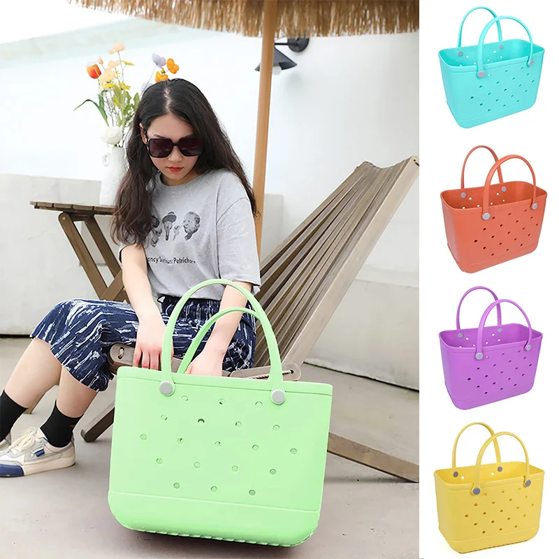 Silicone Beach Bag Wholesale, Bogg Bag Silicon Beach Tote