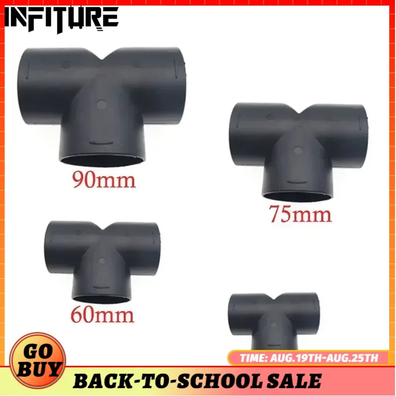 Air Vent Ducting T Piece 42mm/60mm/75mm/90mm Elbow Pipe Outlet Exhaust Connector For Eberspaecher Air Diesels Parking Heater