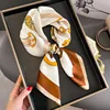 1pcs 70cm Women's Simulated Silk Square Scarf Fashionable and Versatile High-end Scarfs Bag Clothing Accessories Square Scarf 2