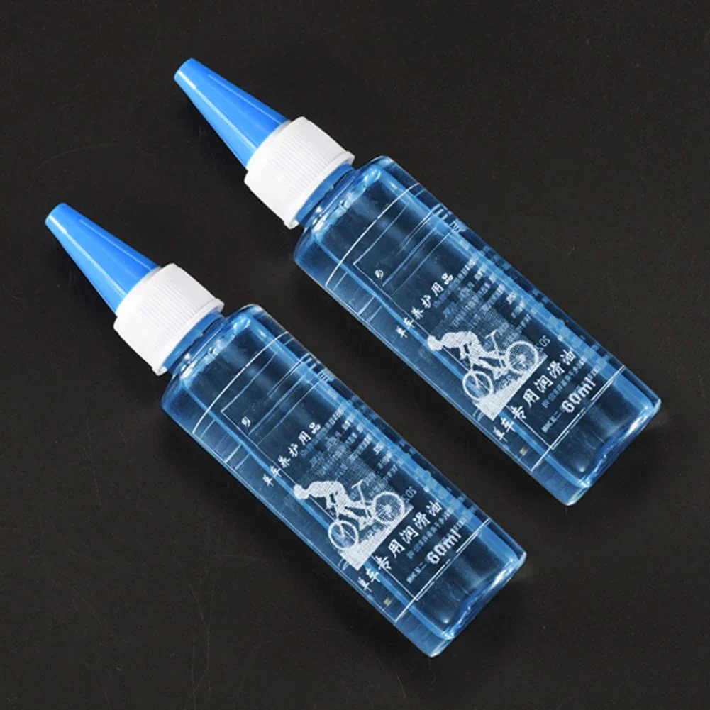 Bicycle Lube Chain Oil 60ML Dry Chain Lubricant Bike Gear lubricant Waxy Maintenance Oil Squirt MTB Road Bicycle accessories