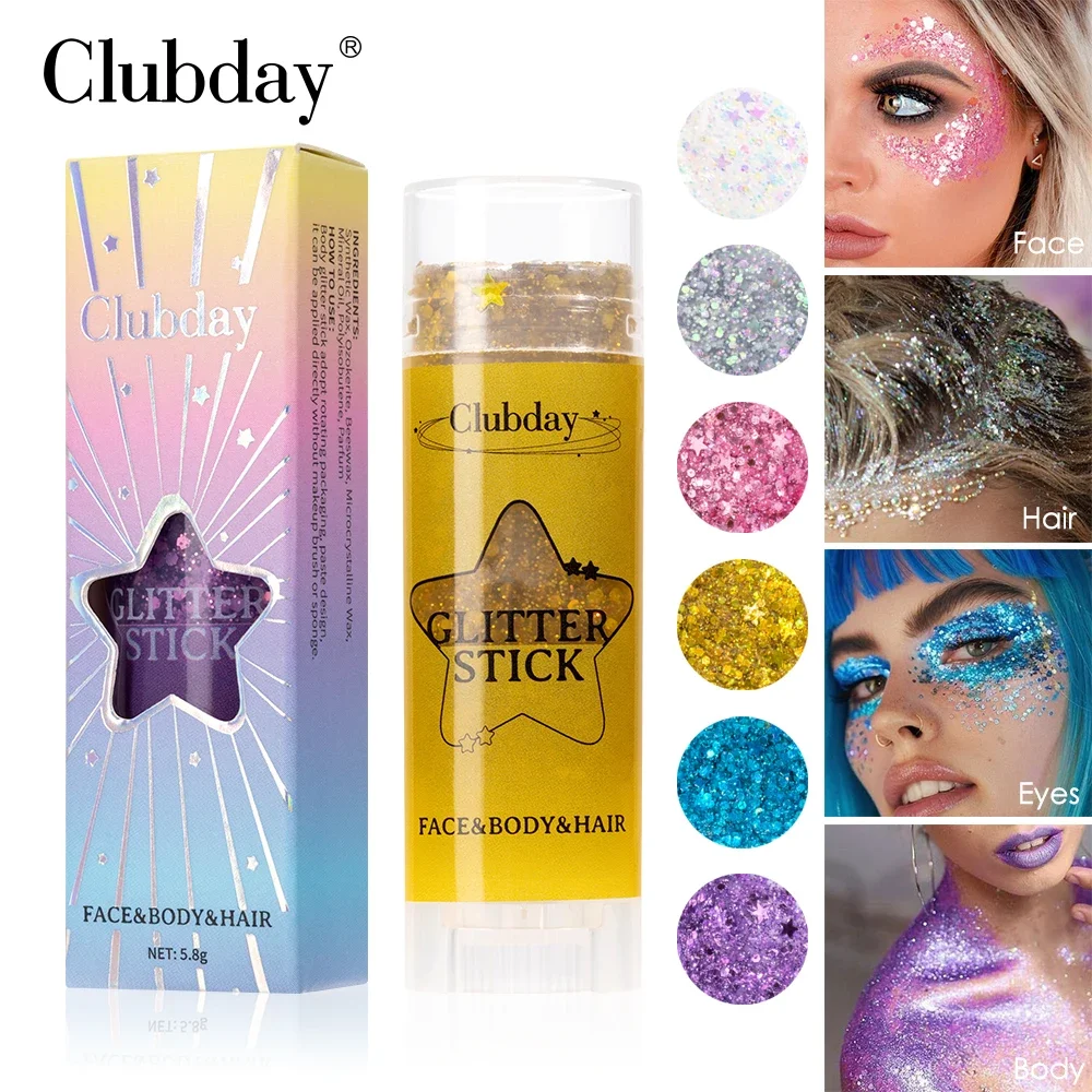 Glitterstift til ansikt og kropp highlighter festivalsminke_voghion.com
