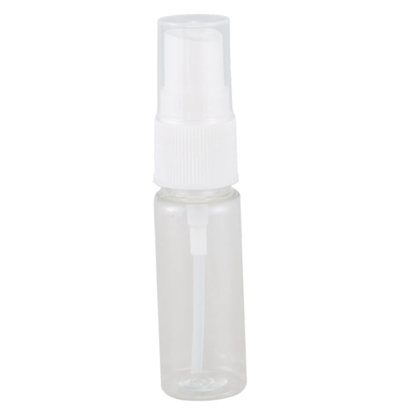 

150X Empty Clear Plastic Fine Mist Spray Bottles With Microfiber Cleaning Cloth, 20Ml Refillable Container