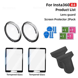 Premium Tempered Glass Screen and Lens Protector Kit (X4Tempered Glass SET)