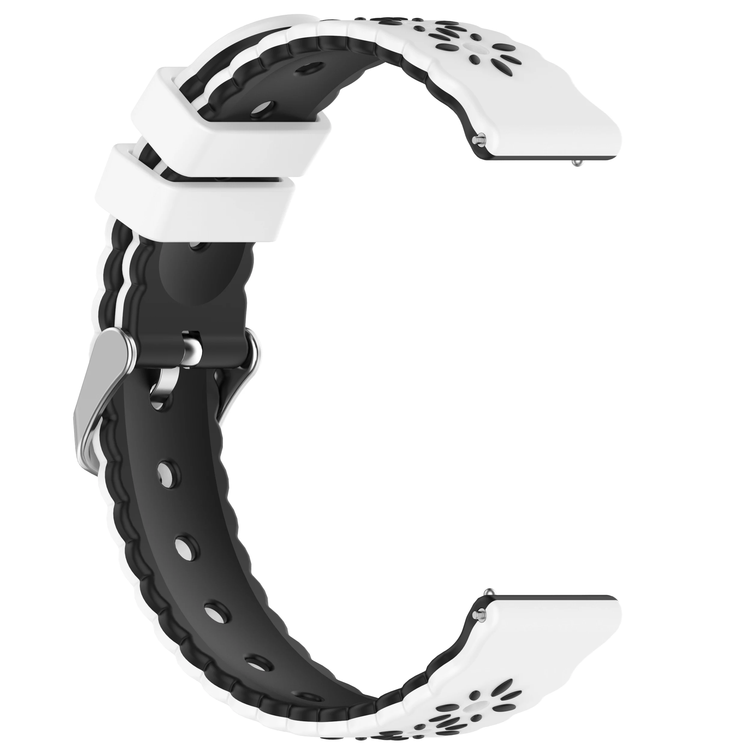 Vibrant 20mm Silicone Watch Strap – Colorful Collection