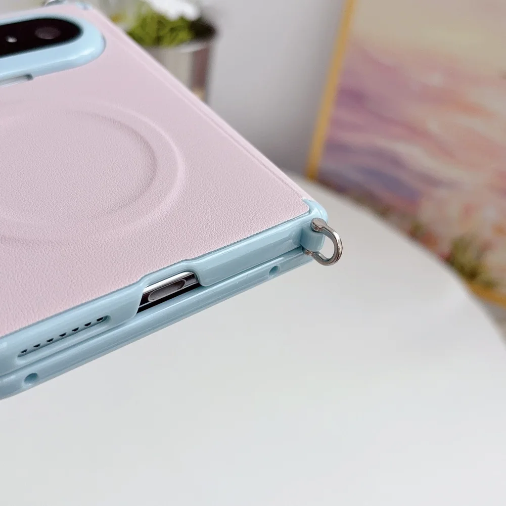 Hinged Phone Case For Huawei Pura X Max With Camera Lens Protection_voghion.com
