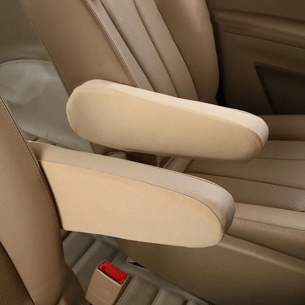 

1 Pair Car Armrest Cover Soft Durable Fabric Car Seat Armrest Protector High-quality Universal Van Bus Armrest Handle Cover